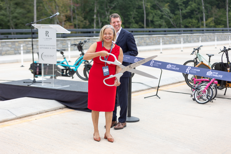 West Boulevard Extension opens as gateway to 1,400-acre Charlotte development