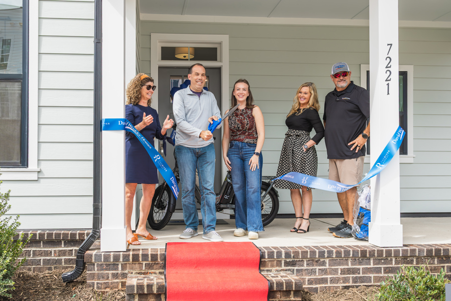 The River District welcomes its first resident